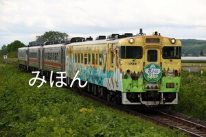 JR北海道　キハ40+キハ54　流氷の恵み　宗谷線急行気動車風車両　B