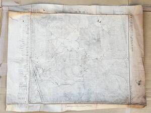 ３６　大正１２年　阿寒湖地図　大日本帝國陸地測量部　古地図