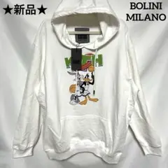 ★新品★BOLINI MILANO パーカー　KITH フーディー　ホワイト