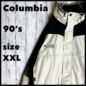 90s【Columbia】コロンビア XXL中綿ナイロンジャケット ヴィンテージ