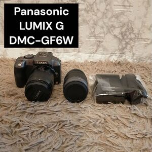 Panasonic　ミラーレス一眼レフ　カメラ　LUMIX G DMC-GF6W