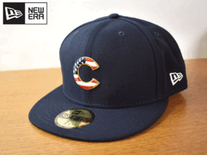 B156《未使用品》NEW ERA ニューエラ 59FIFTY【7-7/8 - 62.5cm】CHICAGO CUBS カブス MLB フラット 帽子 キャップ USモデル