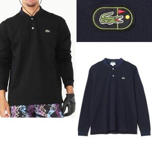 LACOSTE×BEAMS GOLF 定価1.7万 ロングスリーブ ポロシャツ