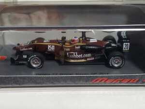 新品 1/43 スパーク Dallara F312 Mercedes No.20 Winner Macau GP 2014 ドライバー：Felix Rosenqvist