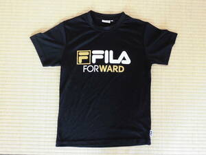 超美品♪　140～150㎝　FILA 　半袖Tシャツ　ブラック　黒　adidas　NIKE　フィラ