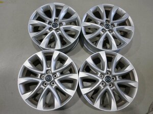 改 ◎19インチ・純正アルミホイール / マツダ KE2FW CX-5 / 19X7J+50 / 5H PCD114.3 / 4本 / 中古 / CX5