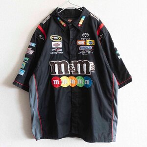 【希少】JH DESIGN 【M&MS レーシングシャツ】 XL JEFF HAMILTON ジェフハミルトンエムアンドエムズ u2404045