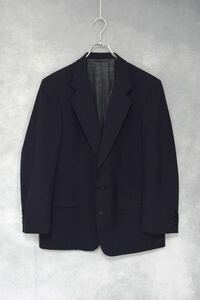 【80年代 クリスチャン ディオール】80s " christian dior " テーラード ジャケット / size m / 錨ボタン 紺ブレ ネイビー