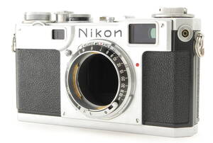 Nikon S2 late Black Dial Rangefinder 35mm Film Camera