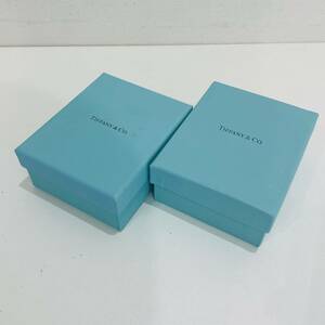 NA9171 Tiffany &Co ティファニー 空箱 2個 まとめ アクセサリーケース ジュエリー 箱 ボックス ケース 検M