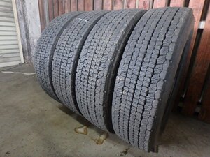 L870 バリ溝 送料無料【205/75R16 113/111】KRC 再生スタッドレス 4本 約8.5分山