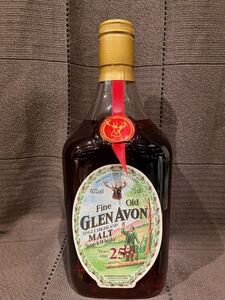 ★グレン エイボン 25年 ※ 750ml 40% スコッチ ウイスキー GLEN AVON 