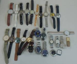 あ//つH3237 腕時計　ジャンク腕時計　27点　いろいろまとめて　SEIKO・CASIO・GUESS・TIMEX・・・他