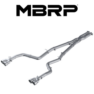 MBRP 2015-2016 ダッジ チャレンジャー 5.7L V8 CAT-BACK レース エキゾースト ポリッシュTip 正規品