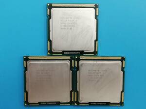 Intel Core i3 550 3個セット 動作未確認※動作品から抜き取り 8090070913