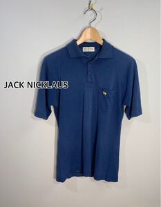 訳あり■JACK NICKLAUS ジャック ニクラス■GOLF ラグラン 半袖ポロシャツ:M☆BH-483