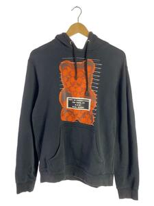 COACH◆VANDAL GUMMY HOODIE/パーカー/M/コットン/BLK/プリント/39724//