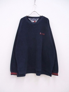 TOMMY HILFIGER 古着 フリーストレーナー スウェット ネイビー メンズ トミーヒルフィガー 2-1004T F89361