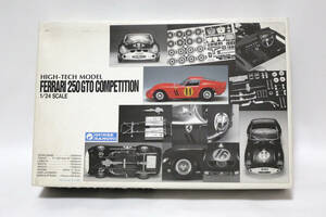 グンゼ産業 ハイテックモデルシリーズ FERRARI 250 GTO COMPETITIONスケール1/24 中古品