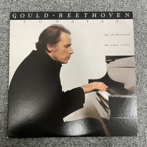 LP/2LPGlenn Gould/Beethoven/グレン・グールド ベートヴェン ピアノ ソナタ 50AC1182〜3ヘ短調 イ短調 ハ長調 ニ長調/クラシック/NF110912