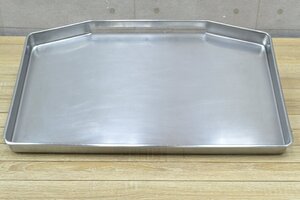 W674■ステンレス製■フライヤー用　油切り板■約510×333ｍｍ■油トレー■フライヤー用品