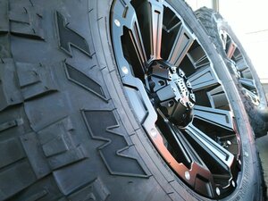 リフトアップ ハイラックス サーフ タイヤホイールセット ファルケン WILDPEAK MT01 265/70R17 17インチ DeathRock