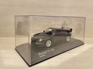 【匿名発送】1/43 ミニチャンプス ポルシェ 911 RS Schwarz