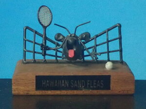 テニス　Tennis　置物　HAWAIIAN SAND FLEAS　ハワイのお土産