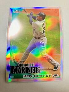 Refractor Ken Griffey Jr. 2010 Topps Chrome #28 Mariners