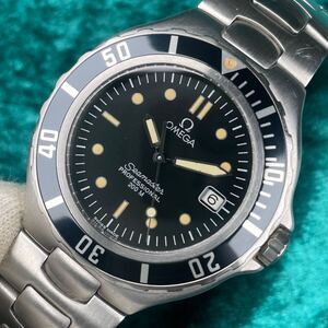 ビンテージ OMEGA Seamaster PROFESSIONAL 200M Ref.396.1042 Cal.1438 オメガ シーマスター プレボンド 89年製 ガラス傷無し 2コマ 極美品