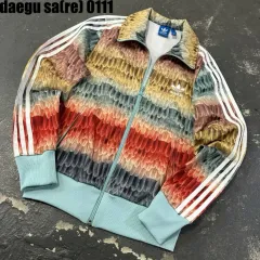 【雷市場（ポンジャン）商品韓国直送】 adidas(アディダス) ジャージ トラックトップス ジップアップ ( 100 ) カラフルな何か 崇拝する 手 状態良好