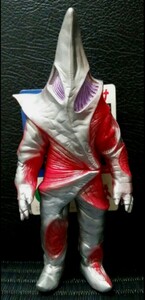 ☆BANDAI レギュラン星人 ヅウォーカァ将軍 (タグ付き) 1998年 円谷プロ ソフビ (バンダイ 怪獣 ウルトラマンダイナ)