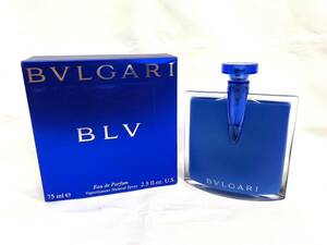 H939*2　BVLGARI　ブルガリ　BLV　ブルーオード　75ml　パルファム　香水　箱付き