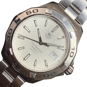 タグ・ホイヤー TAG HEUER アクアレーサー キャリバー５ WAP2011.BA0830 ステンレススチール 腕時計 メンズ 中古