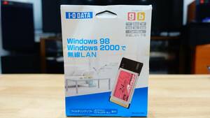 新品未使用 アイ・オー・データ WN-G54/CB3L　IEEE802.11b/g対応 無線LAN CardBusアダプター Wi-Fi