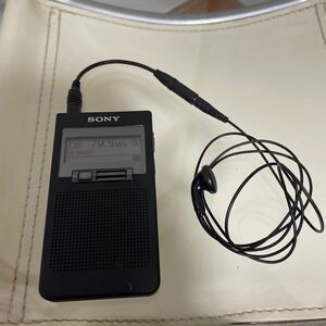 【動作品】SONY ソニー ポケットラジオ XDR-63TV FM/AM/ワンセグTV音声対応 