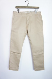 美品19SS NEIGHBORHOODネイバーフッド ANKLE/CE-PT アンクル クロップド チノパン パンツ 191AQNH-PTM08 茶627N