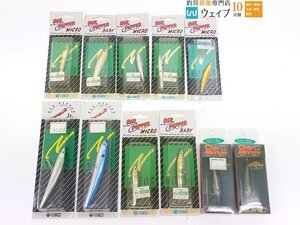 ティムコ ソルティ レッドペッパー Jr 5/16oz、スカジットデザインズ チップミノー 6cm F 他 計11点セット 未使用品