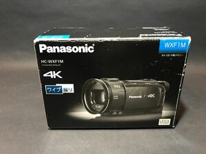 希少　新品未使用　パナソニック 4K ビデオカメラ WXF1M 64GB ワイプ撮り あとから補正 ブラック HC-WXF1M-K
