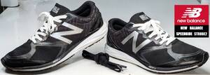 【美品・USED/Wラッセルメッシュ素材/替紐付き/正規店購入】NEW　BALANCE　SPEEDRIDE　STROBE2　ランニングシューズ　　　サイズ＝27.0cm