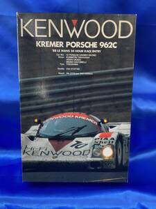 中古品　KENWOOD ケンウッド クレマーポルシェ962C 1/24　中古