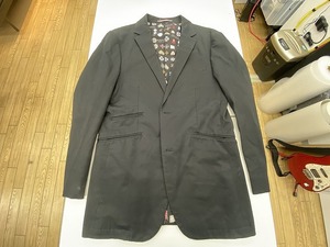 バーバリー ブラックレーベル BURBERRY BLACK LABEL テーラードジャケット モノグラム