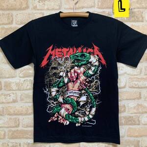 メタリカ　METALLICA Tシャツ　Lサイズ　ロックバンドTシャツ