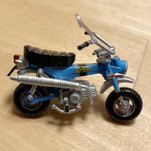 1/24スケール ホンダ ダックス 水色 HONDA DAX ミニカー オートバイ　原付き