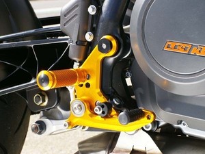 ベビーフェイス　KTM DUKE 690/R 08～11用　バックステップキット　3色あり！