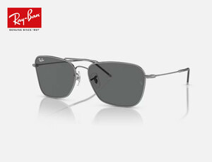 Rayban レイバン RBR0102S-8619 CARAVAN REVERSE サングラス ブラックグレーフレーム 黒灰縁 グレーレンズ rbr0102s-8619