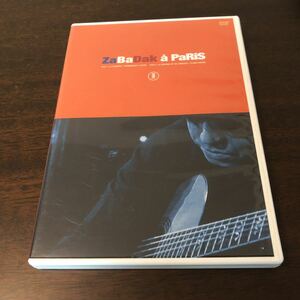 音楽DVD 「zabadak a PARIS」中古美品 ザバダック