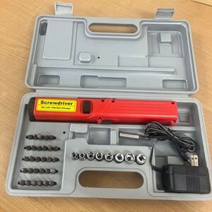 R-262☆60サイズ　screwdriver SH-DC5V300 インチ工具セット