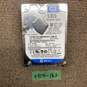 HDD-162 激安 HDD1TB 2.5インチ SATA 2770時間 内蔵HDD WD WD10JPVX-08JC3 Crystaldiskinfoにて正常品 中古