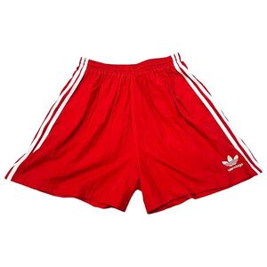 新品未使用 BALENCIAGA 2023SS adidas バレンシアガ ×アディダス 712286 SHORTS PANTS レッド ショートパンツ RED ハーフパンツ ショーツ